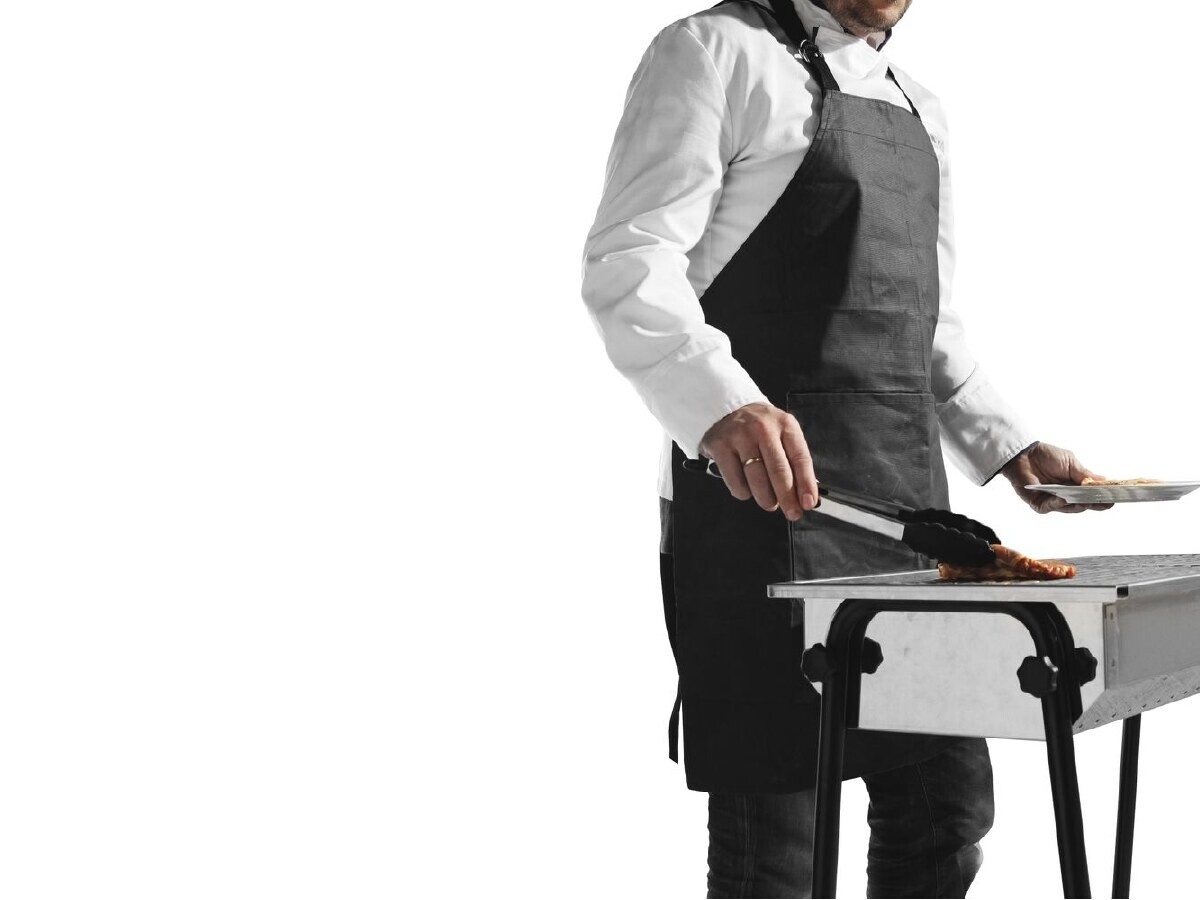 HENDI Grillschürze, Canvas