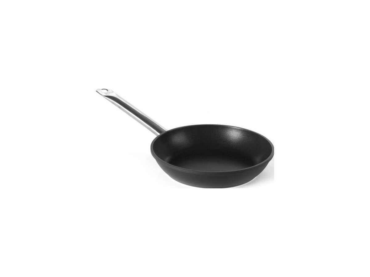 Induktionsbratpfanne, 3-fache Beschichtung, Edelstahlgriff, Ø250x(H)50mm