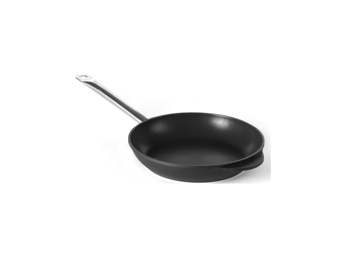 Induktionsbratpfanne, 3-fache Beschichtung, Edelstahlgriff, Ø290x(H)55mm