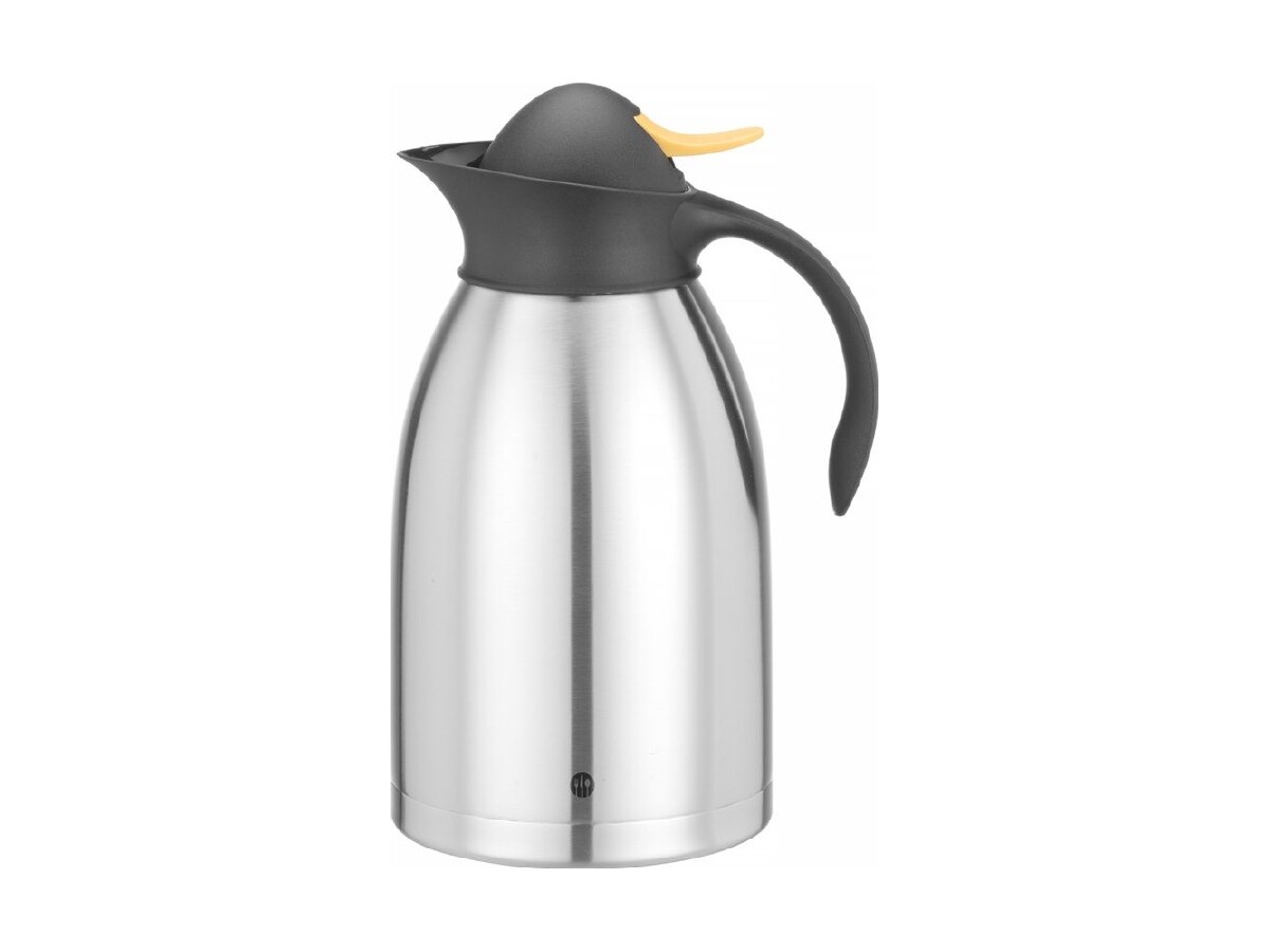 HENDI Isolierkanne 2 Liter, doppelwandiger Edelstahl
