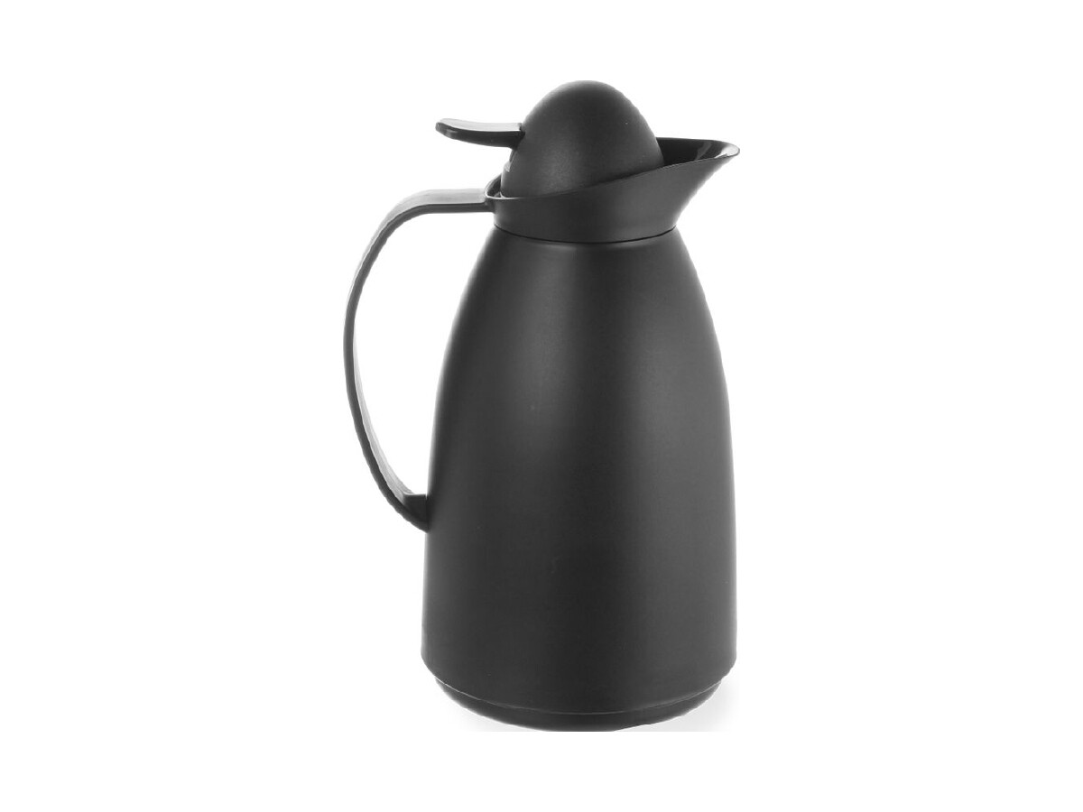 HENDI Isolierkanne mit Innenbehälter aus Glas, 1 Liter