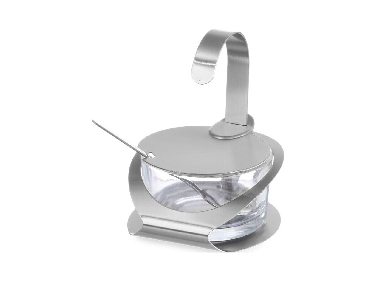 HENDI Käse-/Zuckerdose, mit Glasbehälter