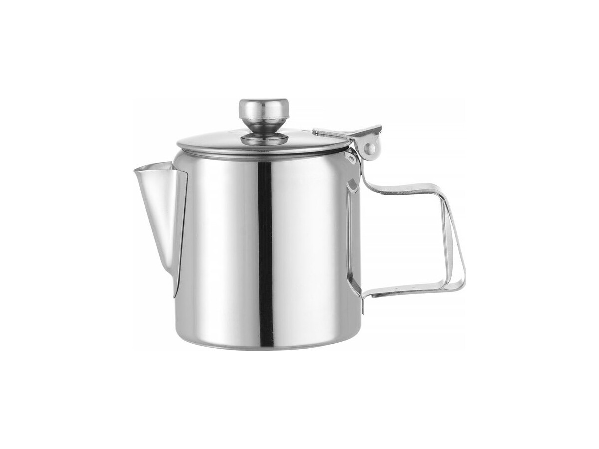 HENDI Kaffee-/Teekanne mit Klappdeckel 0,2 Liter