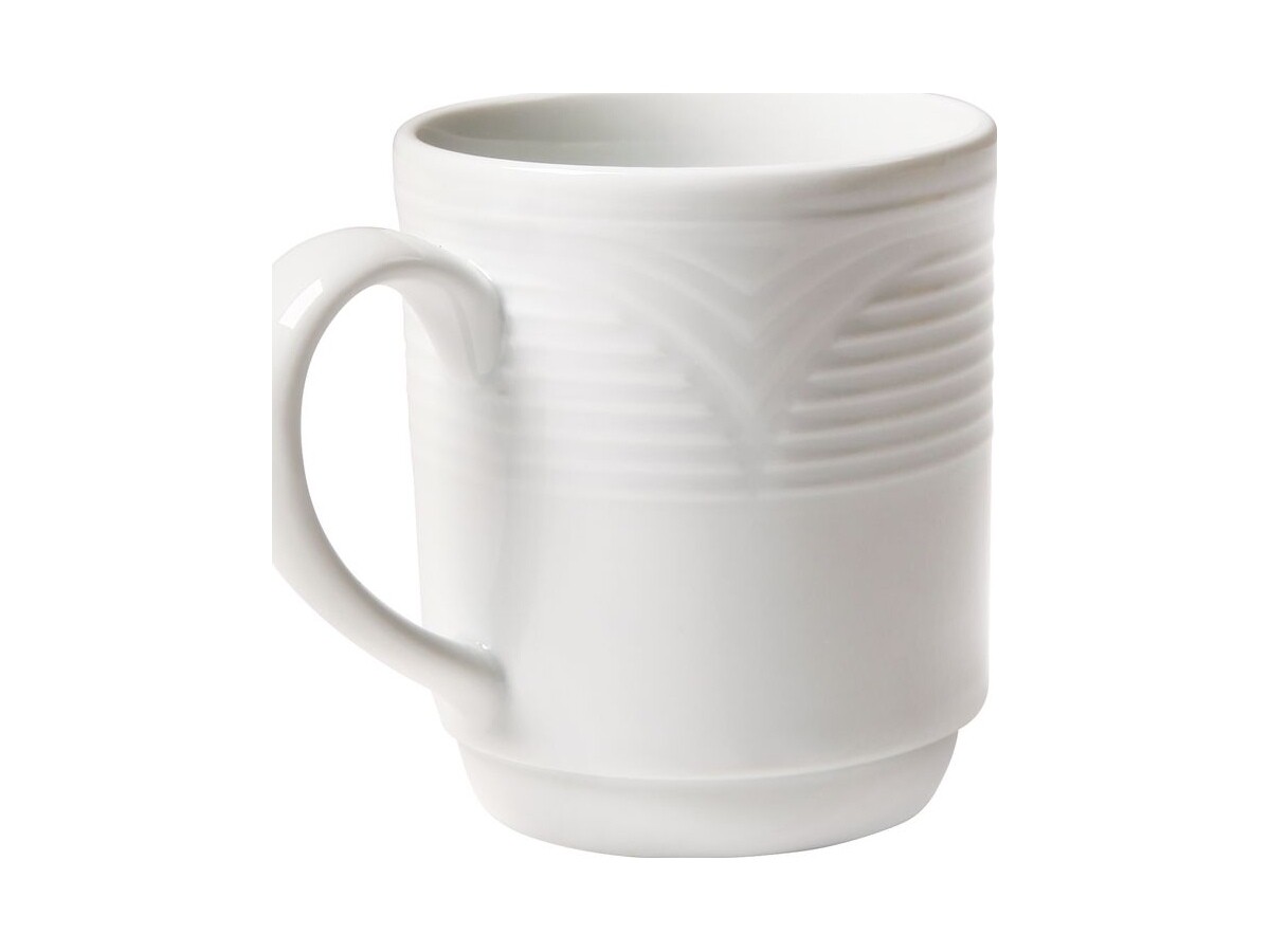 HENDI Kaffeebecher 0,22 Liter, mit verstärkten Kanten