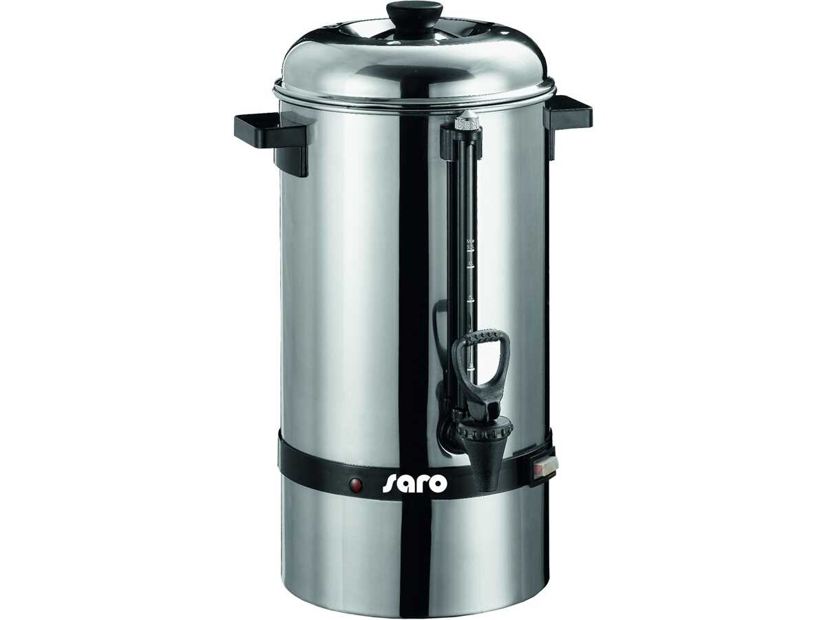 Kaffeemaschine mit Rundfilter SAROMICA 6005, Edelstahl, BTH 225 x 225 x 478 mm