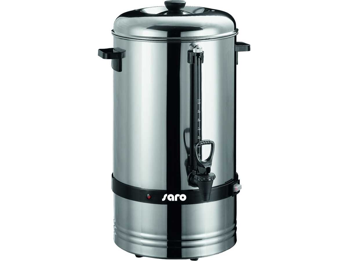 Kaffeemaschine mit Rundfilter SAROMICA 6010, Edelstahl, BTH 265 x 265 x 540 mm