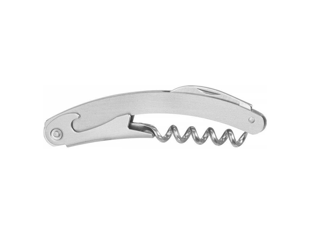 Kellnerkorkenzieher, (L)110mm, Gebogenes Modell