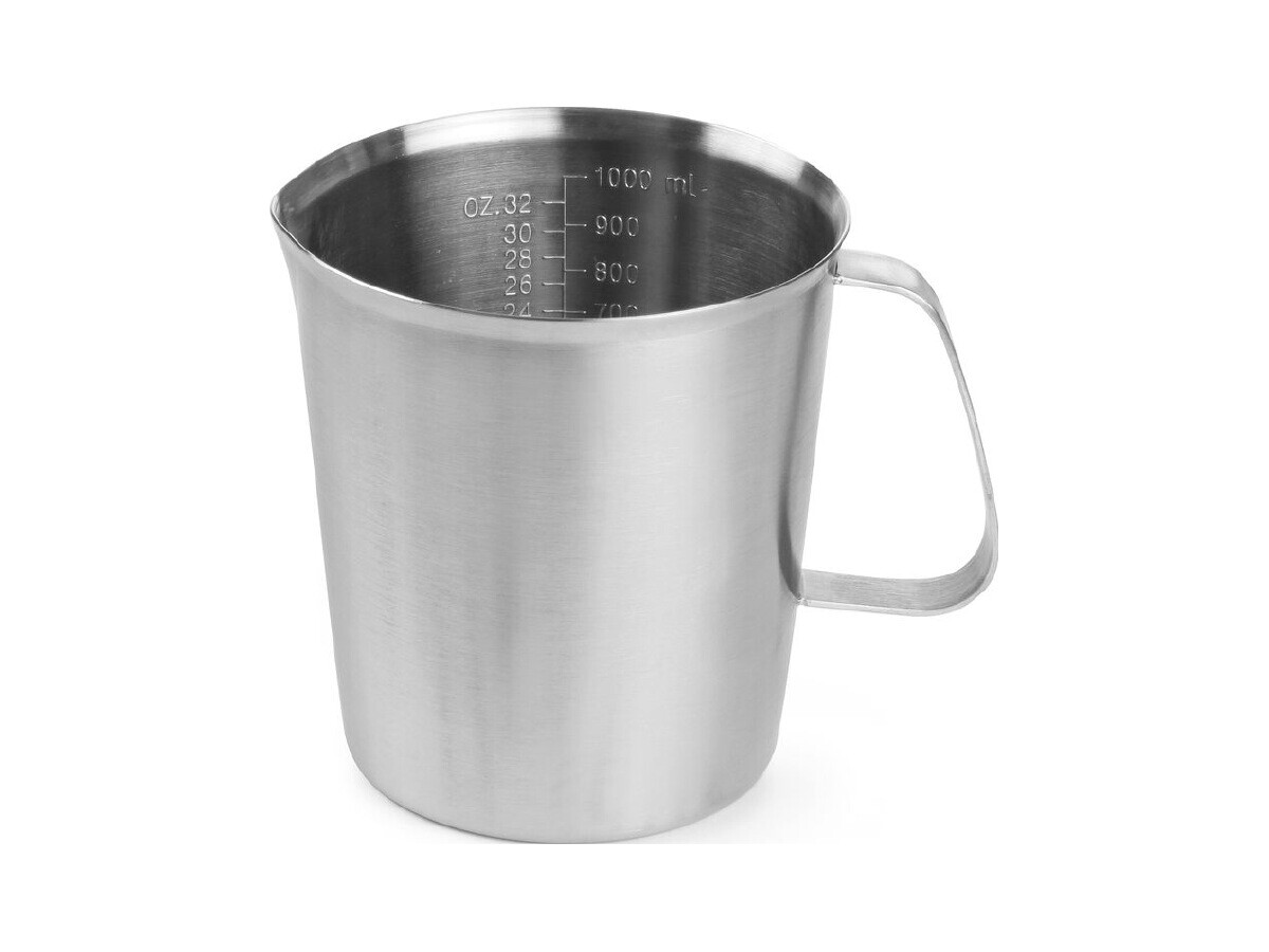 Messbecher, Edelstahl, 1l