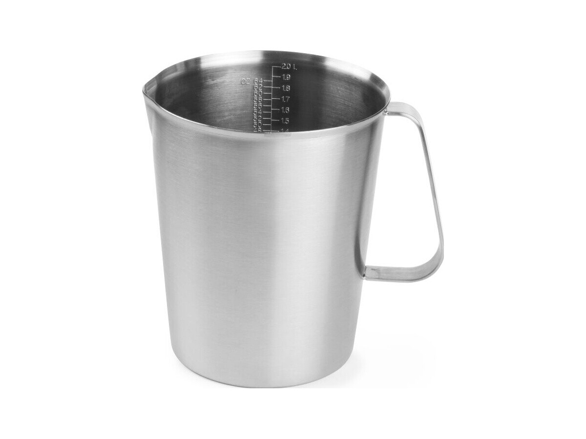 Messbecher, Edelstahl, 2l