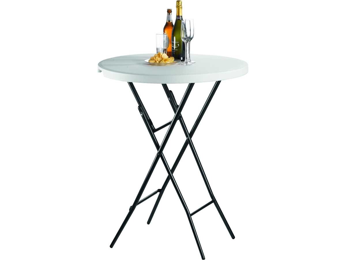 Party-Stehtisch BARBADOS, Max. Tragfähigkeit ca. 50 kg, BTH 800 x 800 x 1100 mm