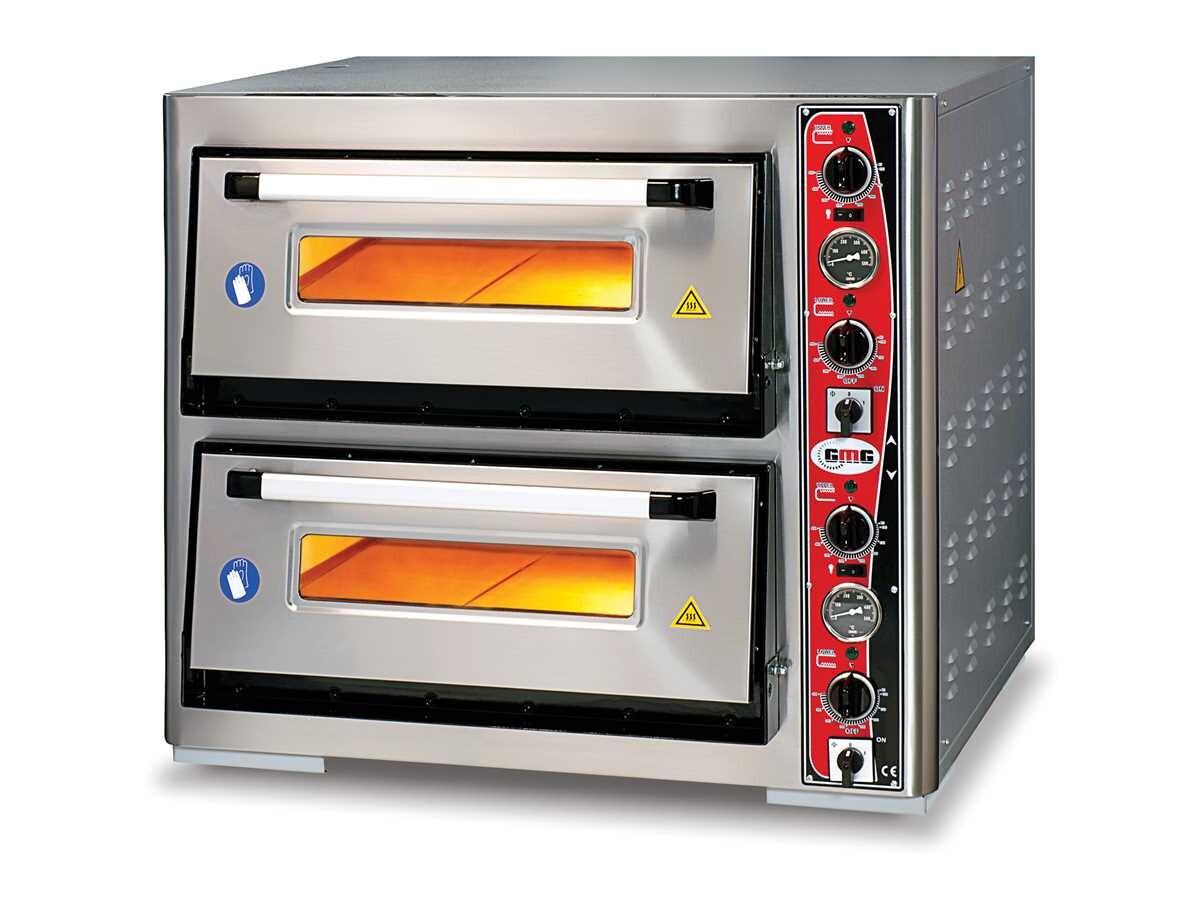 Pizzaofen CLASSIC LUX PF 70105 L mit 2 Backkammern für 6+6 x Ø 33 cm Pizzen