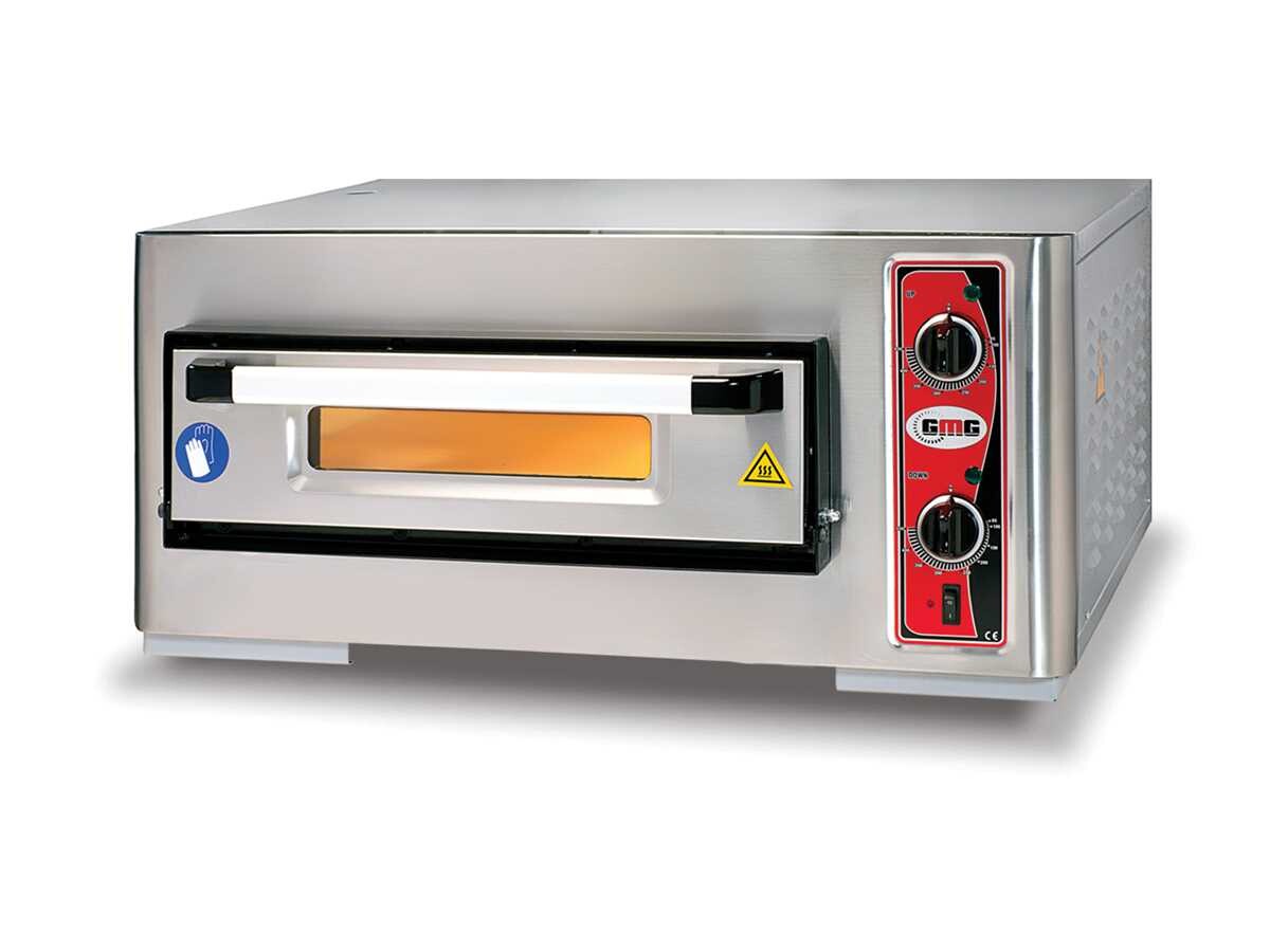 Pizzaofen CLASSIC PF 5050 E mit 1 Backkammer für 4 x Ø 25 cm Pizzen