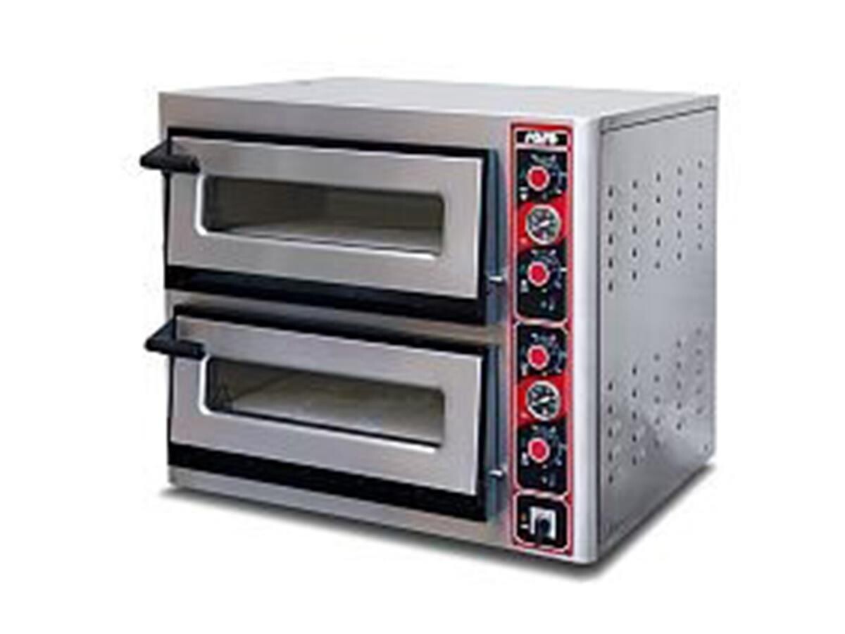 Pizzaofen FABIO 2620, Edelstahl, (Innenraum) verzinkter Stahl, BTH 895 x 875 x 735 mm