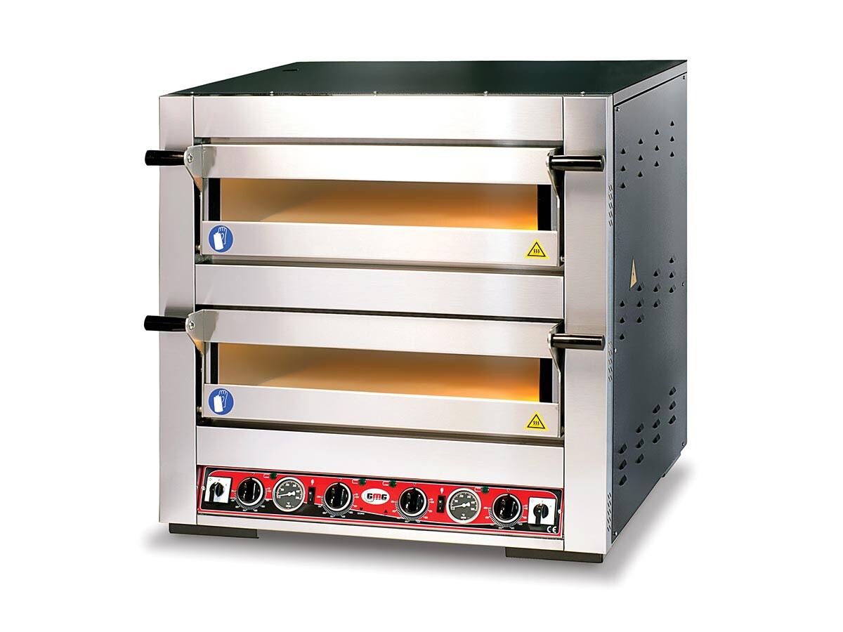 Pizzaofen FIRINO PS 44 DE mit 2 Backkammern für 4+4 x Ø 30 cm Pizzen