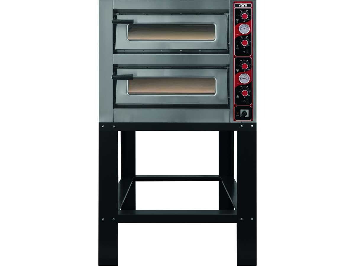 Pizzaofen MASSIMO 2920, Edelstahl, (Innenraum) verzinkter Stahl, BTH 895 x 1010 x 735 mm