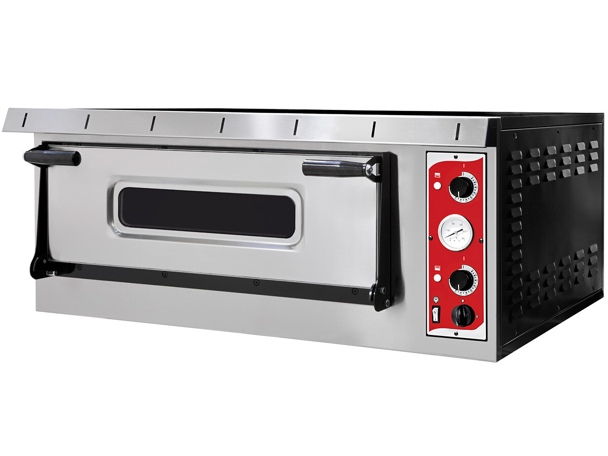 Pizzaofen Special 6 BREIT 131 cm für Pizzen 6 x Ø 35 cm 1 Backkammer 400V 9kW