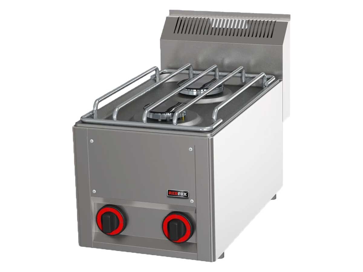 Redfox SP 30 GL Gasherd mit 2 Brenner, 6,6 kw, Piezo, 330 x 600 x 290 mm