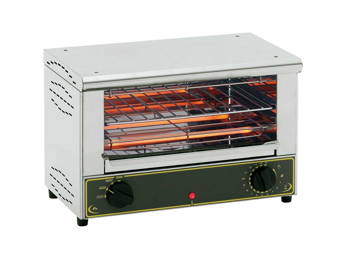 ROLLER GRILL Salamander, eine Ebene, 150 Toasts/h, Infrarot-Quarz-Heizelemente, BTH 450 x 285 x 305 mm