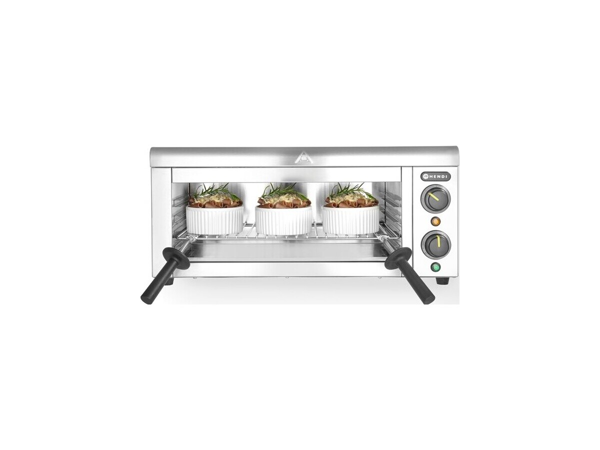 Salamander zur Wandmontagemit 4 Ebenen, Edelstahl, 230 V, BTH 610 x 310 x 280 mm