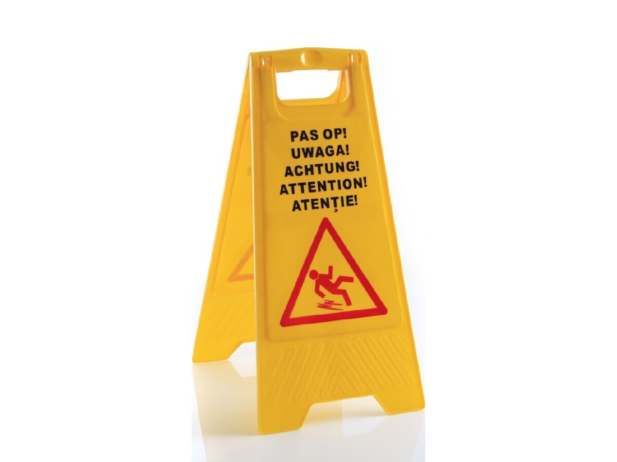 HENDI Schild Rutschgefahr