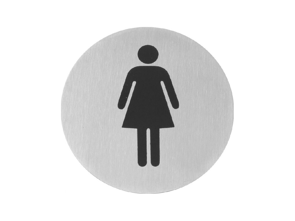 HENDI Türschilder Damen, mit Doppelklebeband