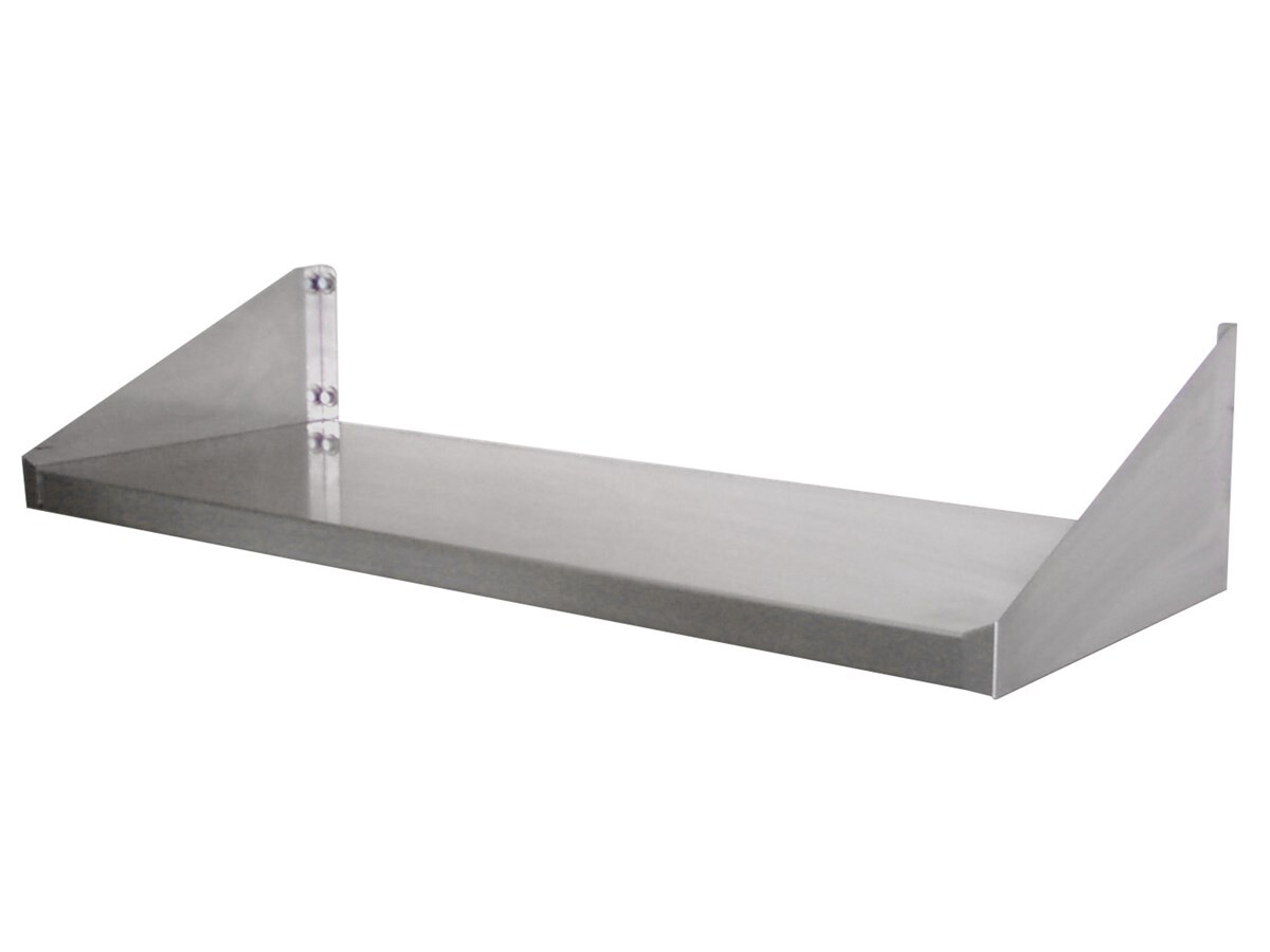 Wandbord Edelstahl, BxT 800 x 300 mm