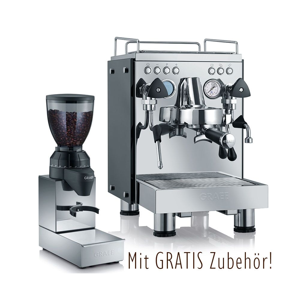 GRAEF Siebträger-Espressomaschine contessa ES1000EU2 mit GRAEF...