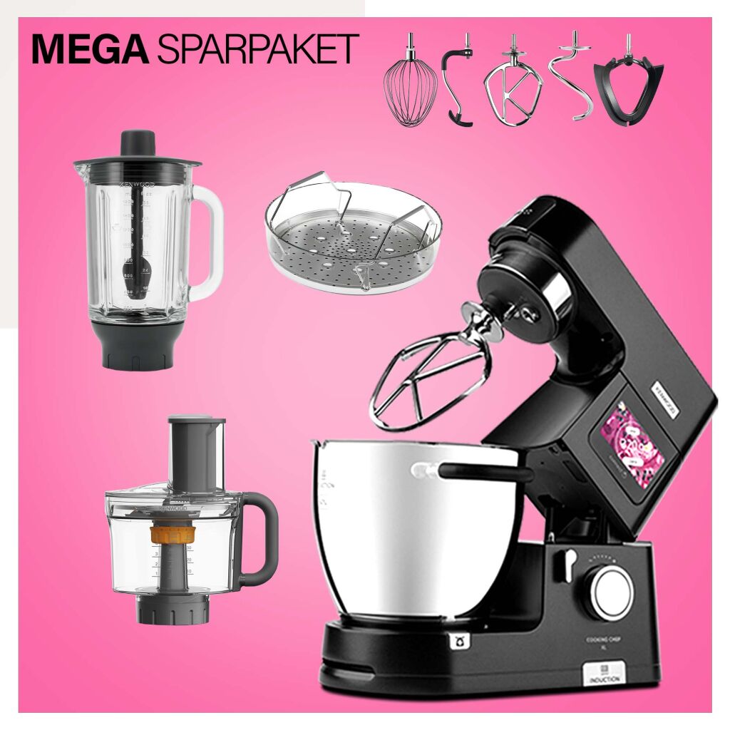 Kenwood Cooking Chef Black XL Connect Basis-Paket