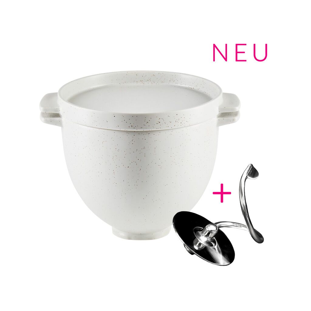 KitchenAid Brot-Backschüssel Bread Bowl GREY SPECKLE