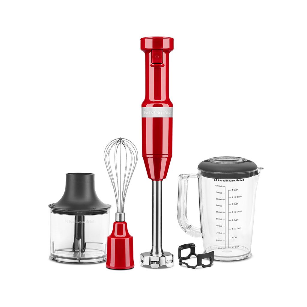 KitchenAid Stabmixer 5KHBV83EER, kabelgebunden - EMPIRE ROT