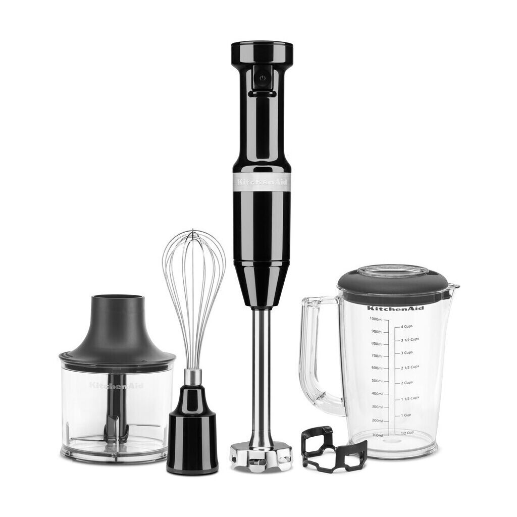 KitchenAid Stabmixer 5KHBV83EOB, kabelgebunden - ONYX SCHWARZ